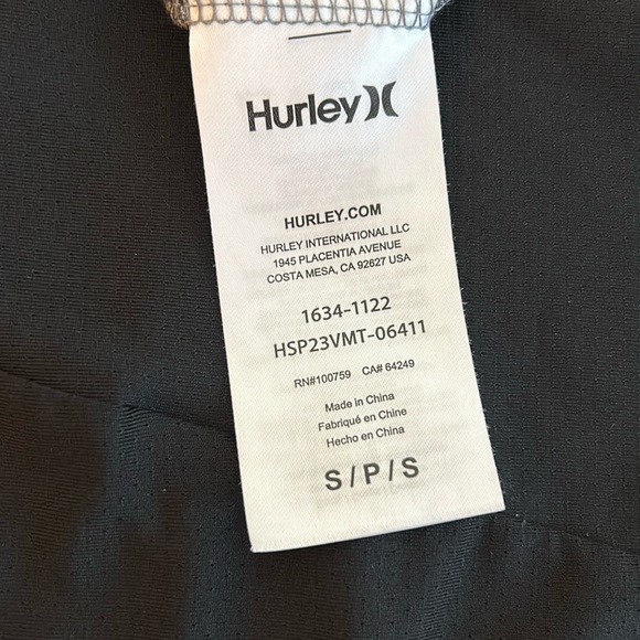 Hurley Men’s Athletic T- shirts Size Small Bundle of 2 Shirts. Great Deal! - Picture 7 of 8